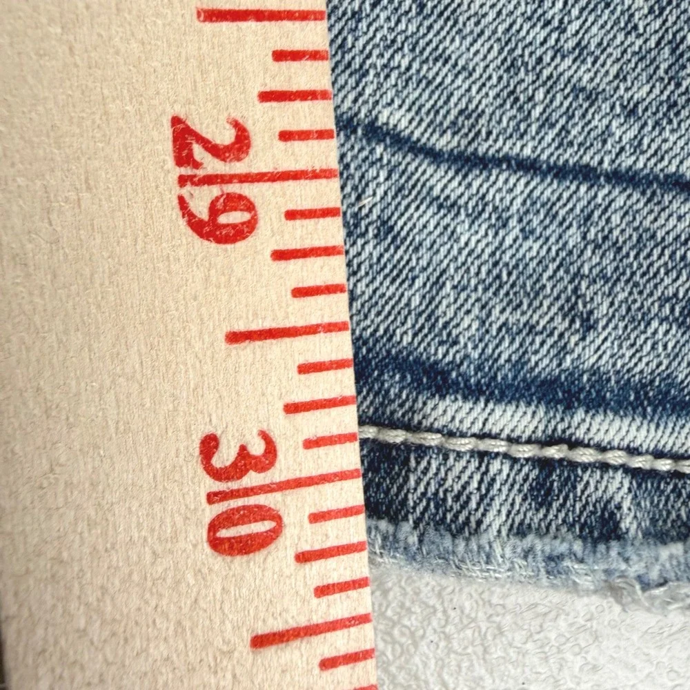 BKE Tyler Straight Leg Jeans Light Wash Mens 36x32 Blue‎ Denim